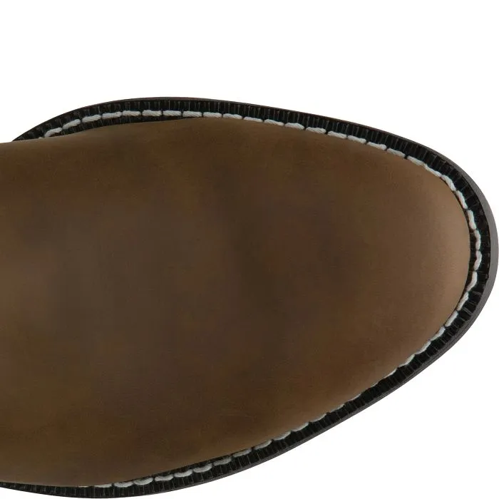 Travel Friendly Trail Ready Footwear Justin Mens Brown Crazy Cow Boots Style JB3001