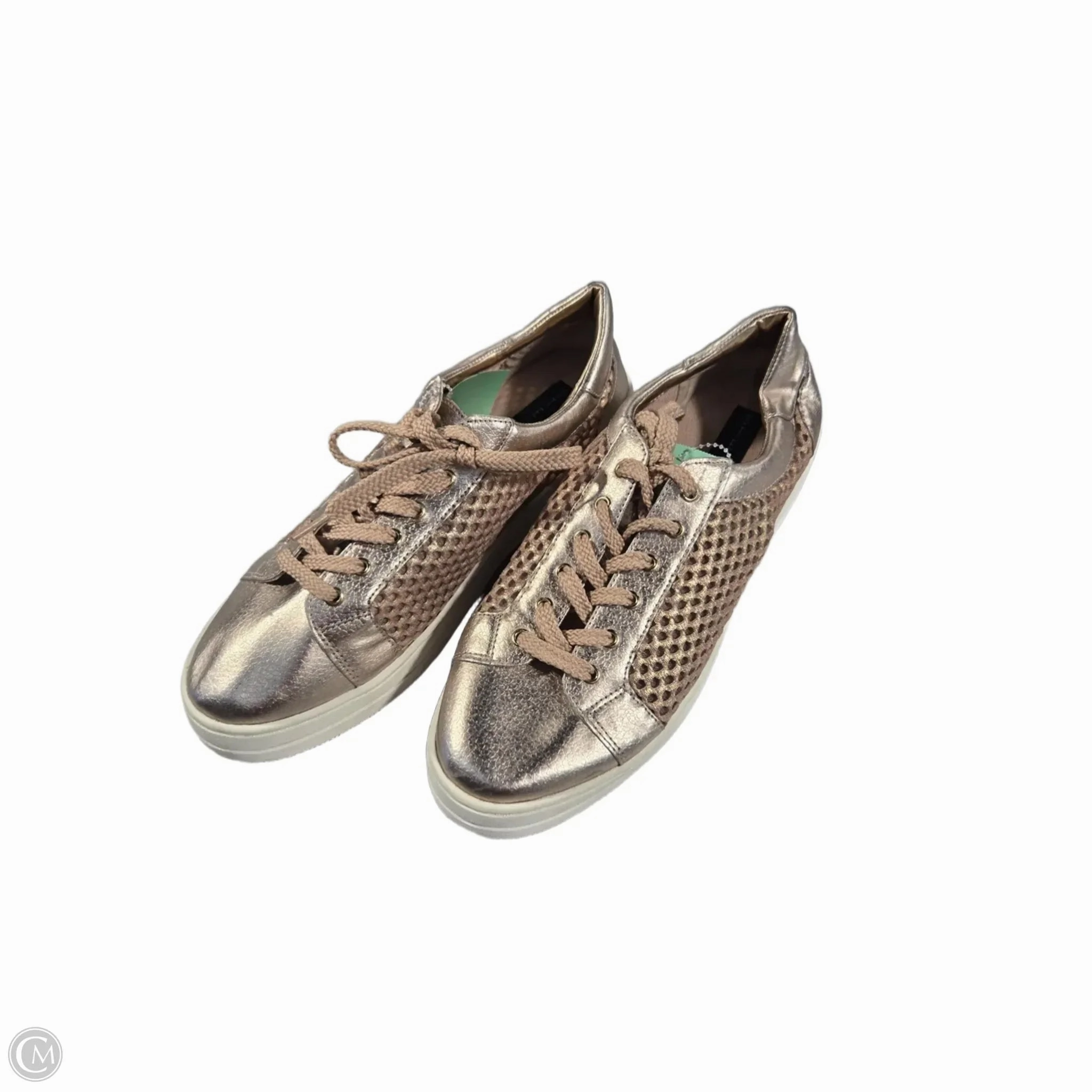 Shoes Sneakers By Steve Madden In Rose Gold, Size: 9.5 Minimal Stitch Ventilated Arch Support