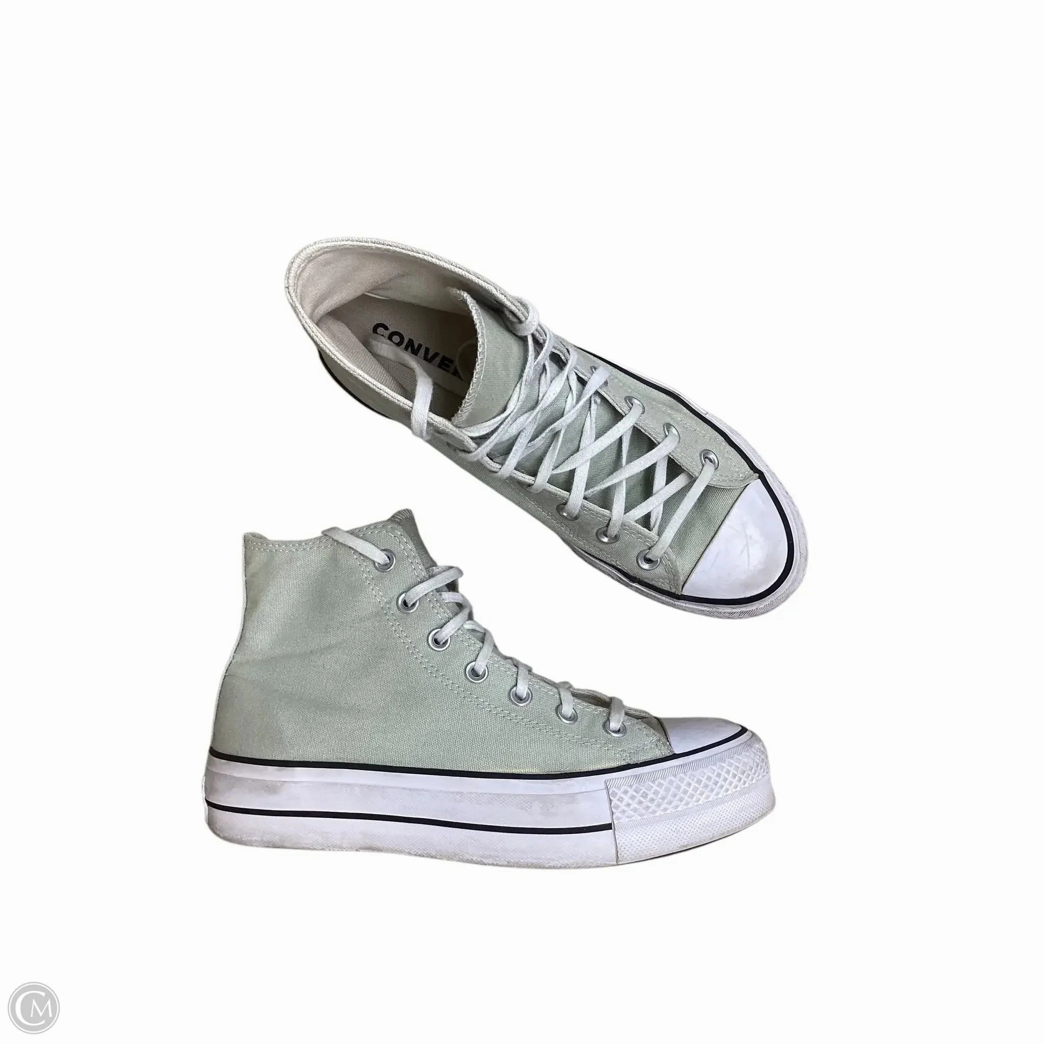 Shoes Sneakers By Converse In Green, Size: 8.5 Comfort Laces