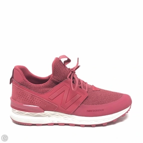 Shoes Sneakers By New Balance In Red, Size: 10.5 Blown Rubber Traction Flexible Tread