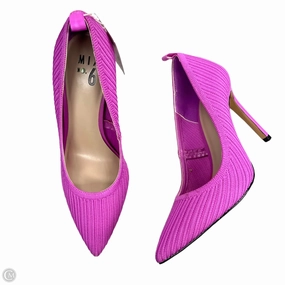 Fall Heels Luxurious Sandals Shoes Heels Block By Mix No 6 In Purple, Size: 8