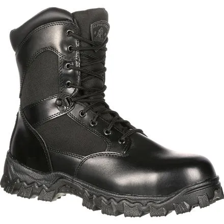 Nature Ready ROCKY MENS ALPHAFORCE ZIPPER WATERPROOF DUTY BOOT STYLE FQ0002173