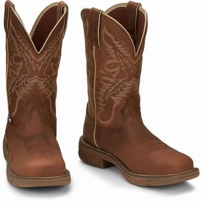 Justin Ladies Rush Stampede Work Boots Style SE4353 Premium Craft