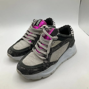 Shoes Sneakers By P448 In Black & Grey, Size: 6.5 Light Pace