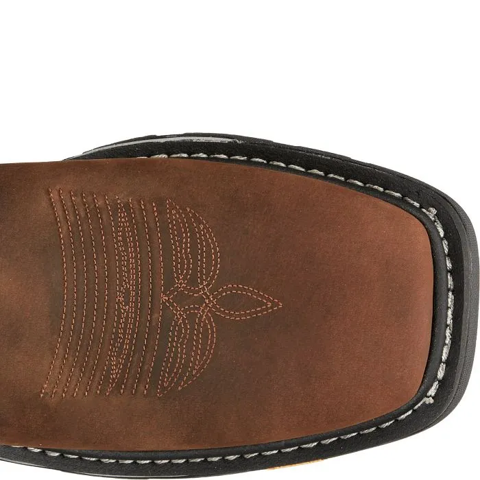 JUSTIN MENS FRONTLINE HIGHVIZ WATERPROOF WORKBOOTS STYLE CR2151 Comfy Walking Boots Waterproof Hiking