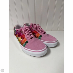 Shoes Sneakers By Vans In Floral Print, Size: 8 ergo fit