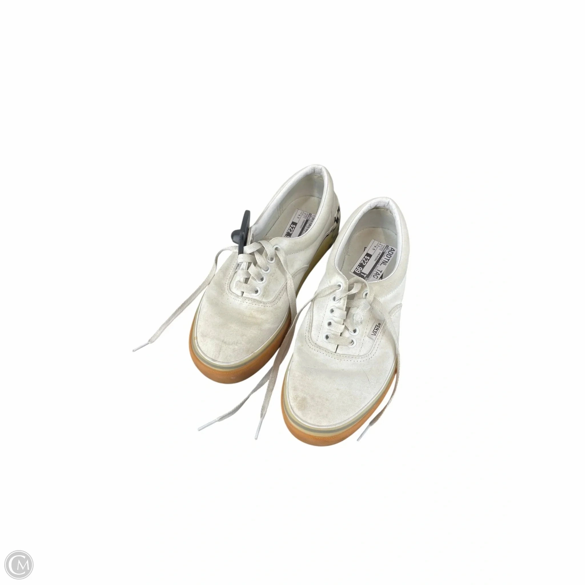 Anti   Abrasion Non Irritating Stitching Shoes Sneakers By Vans In White, Size: 8.5