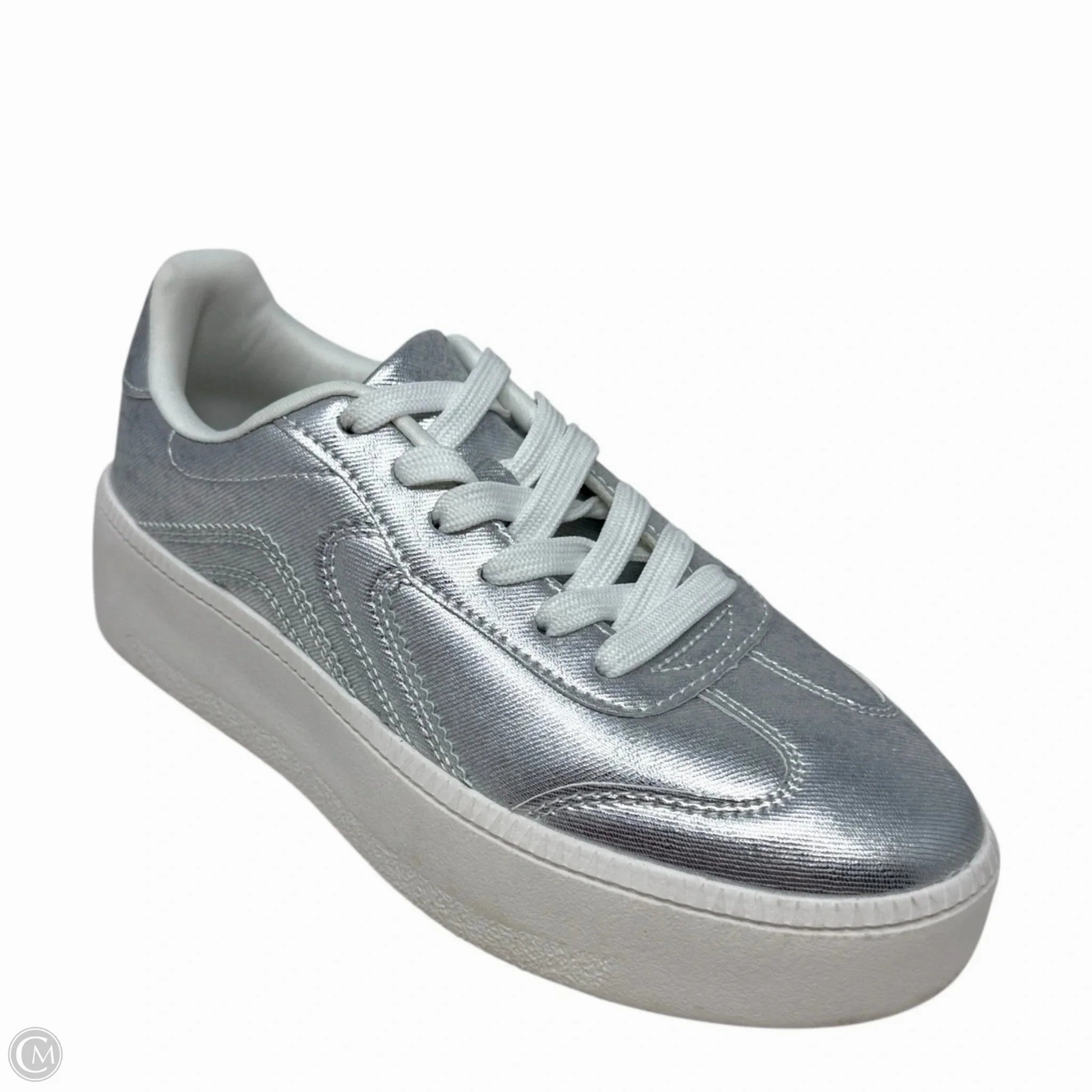 Allixe Sneakers By Call It Spring By Aldo In Silver, Size: 7 Everyday Comfort