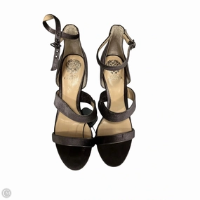 Luxury Heels for Office Luxury boots Shoes Heels Block By Vince Camuto In Brown, Size: 9