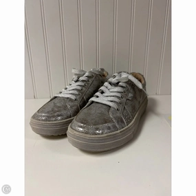 Shoes Sneakers By Clothes Mentor In Silver, Size: 10 Long Lasting