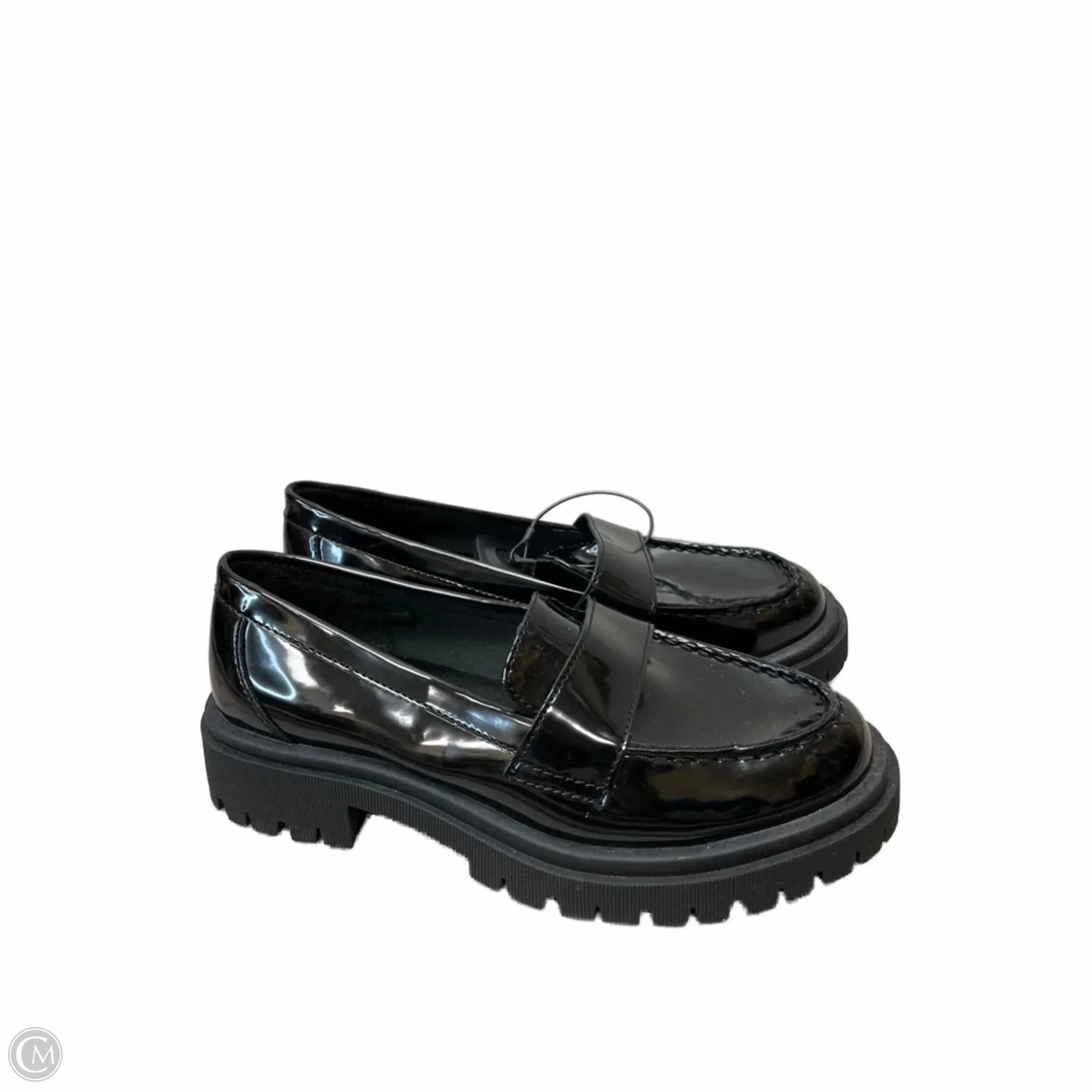 Comfortable Collar Shoes Heels Block By Old Navy In Black, Size: 7.5