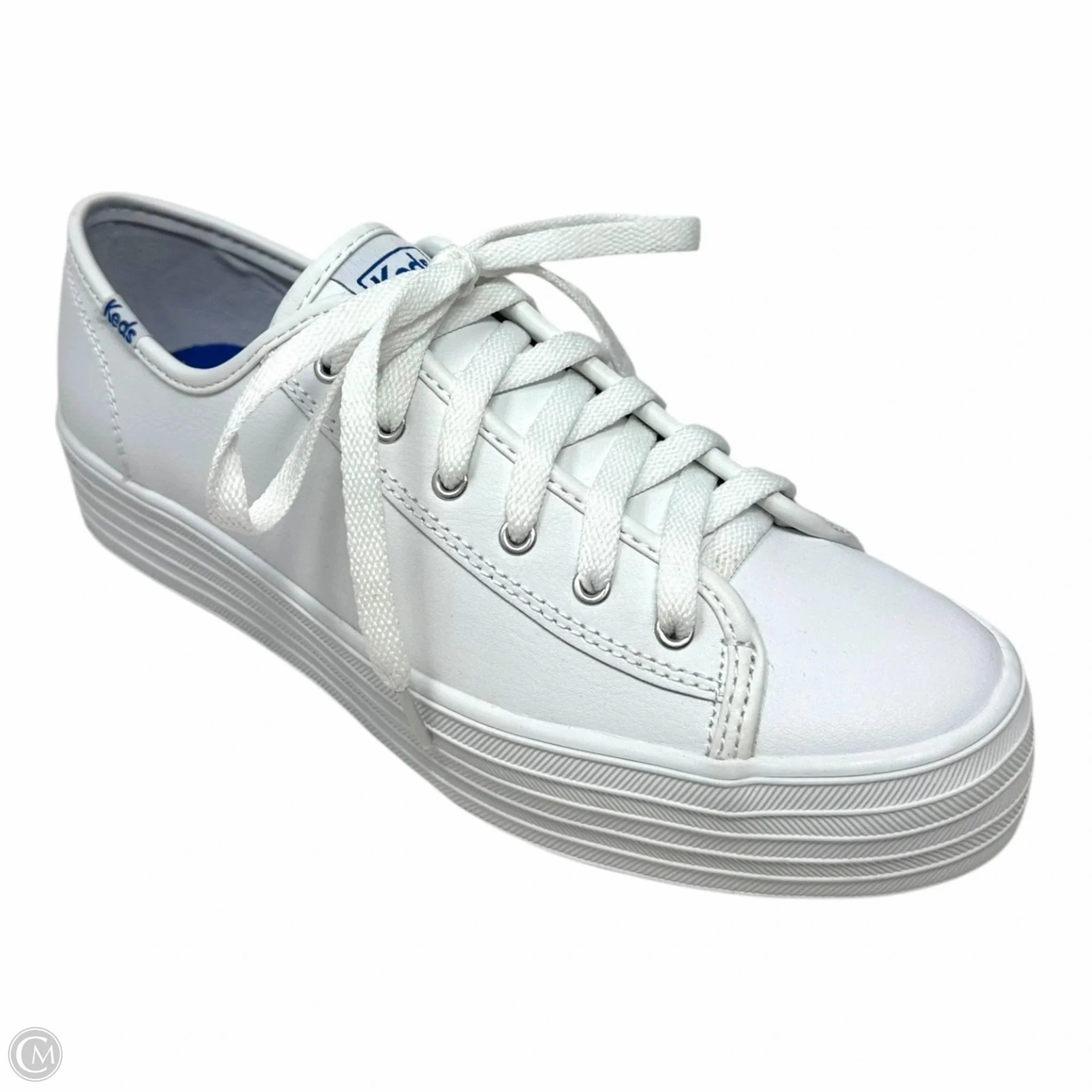 Antibacterial Triple Decker Shoes Sneakers By Keds In White, Size: 9