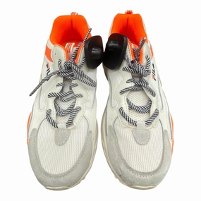 Shoes Sneakers By Fila In Orange & White, Size:6.5 Comfortable Design Features