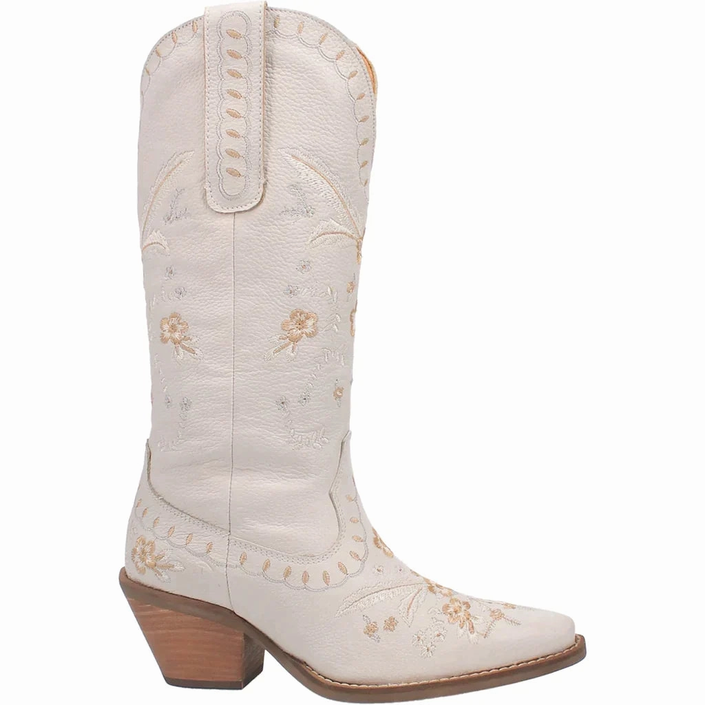 Ultra Comfort Easy to Wear DINGO FULL BLOOM LEATHER BOOT STYLE DI939WH