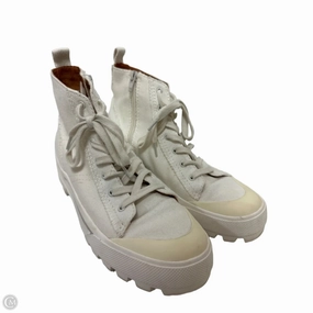 Breathable Perforations Intense Workout Shoes Sneakers By Lucky Brand In Cream, Size: 7.5