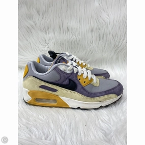 Shoes Sneakers By Nike In Green & Purple, Size: 7.5 Foam Frame breathable insole