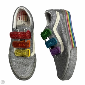 Cushioned Choice Low Drop Profile Shoes Sneakers By Vans In Rainbow Print, Size: 7