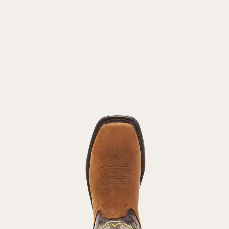 Ariat Mens WorkHog XT Waterproof Work Boot Style 10024971 Daily Wear Boots Open Toe Wedges