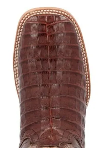 DURANGO MENS PRCA COLLECTION CAIMAN BELLY WESTERN BOOT STYLE DDB0471 Comfortable Arch Support Protective Finish Urban Commute