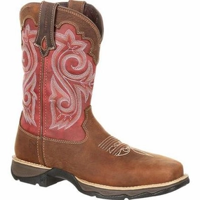 Field Travel DURANGO WOMEN'S WATERPROOF COMPOSITE TOE WESTERN WORK BOOT STYLE DRD0220