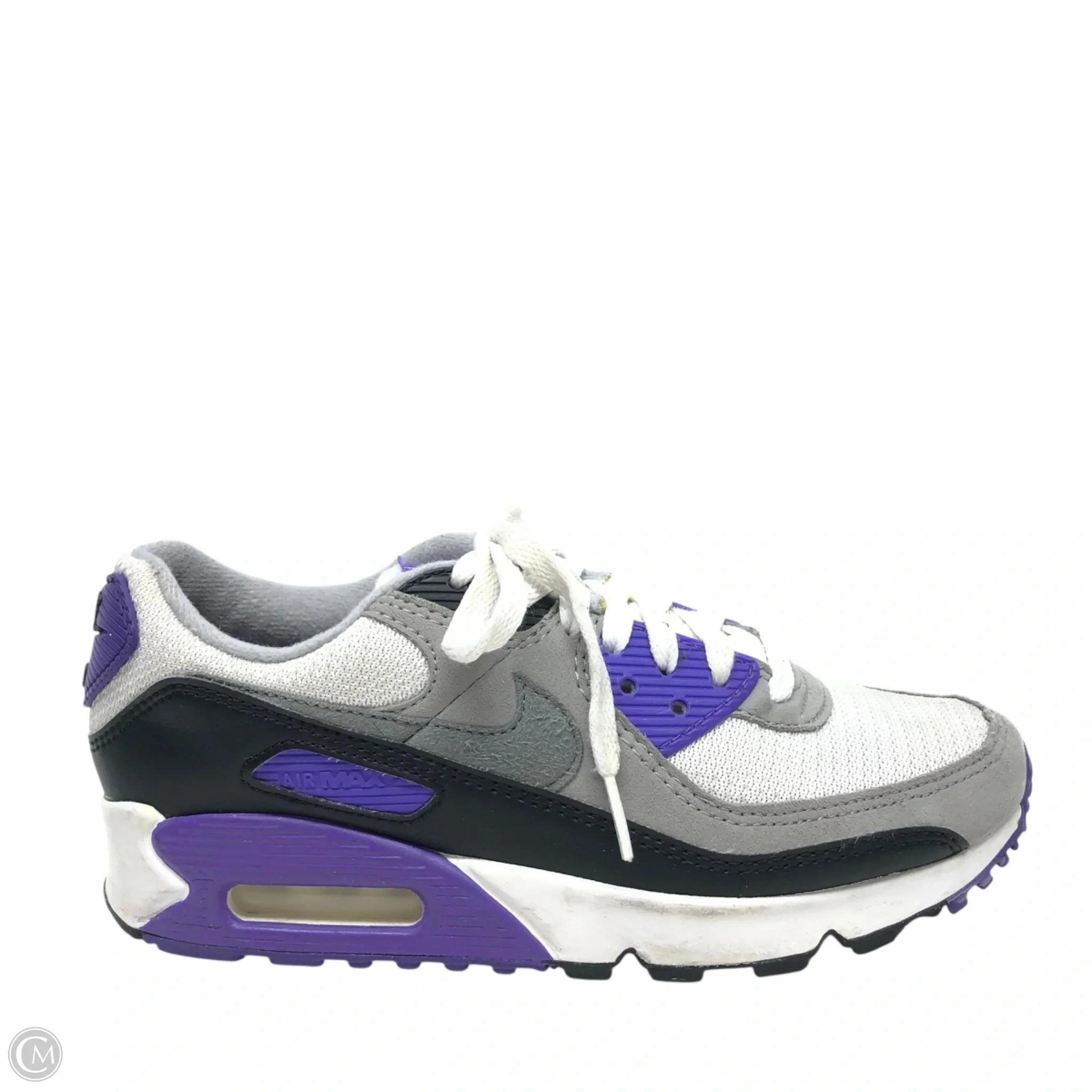 Shoes Sneakers By Nike In Grey & Purple, Size: 6.5 Multi Density Cushioning