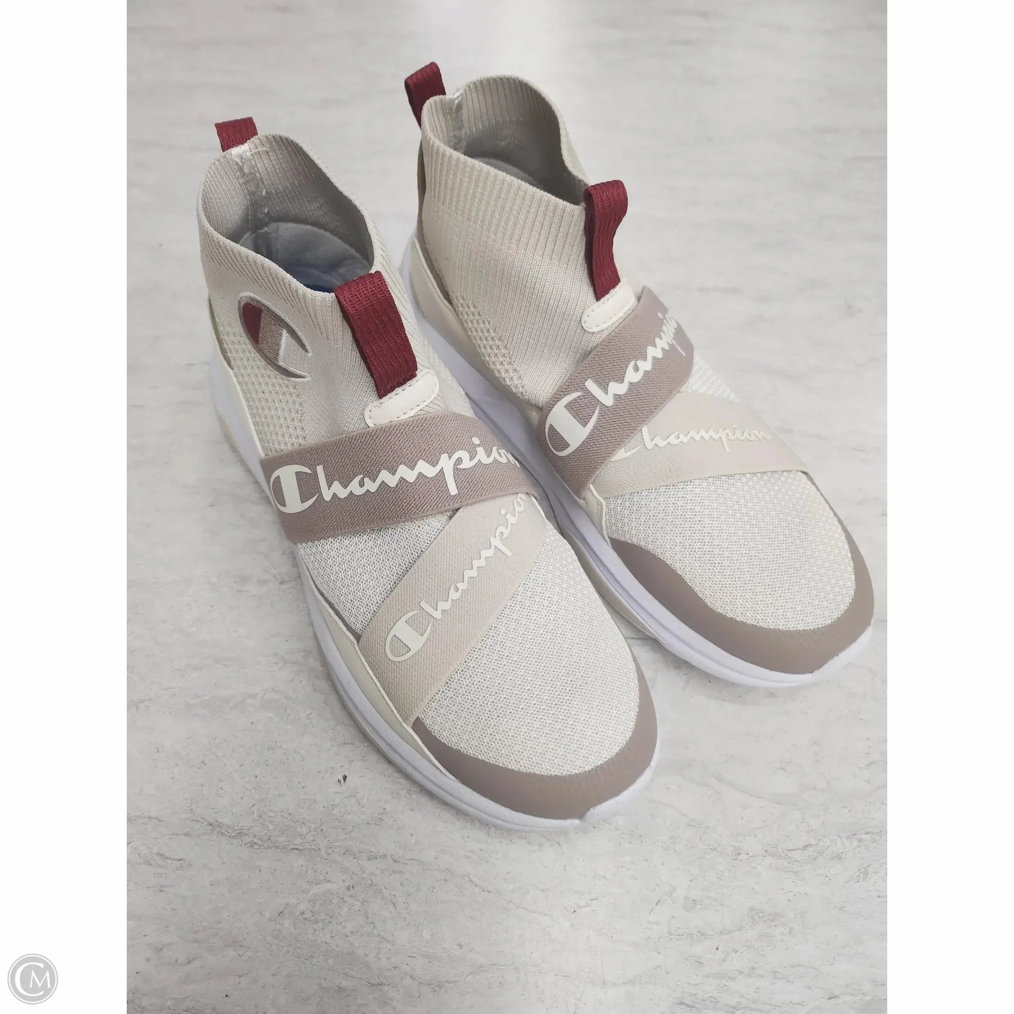 Shoes Sneakers By Champion In Cream, Size: 10 Gym Routine Warm Season