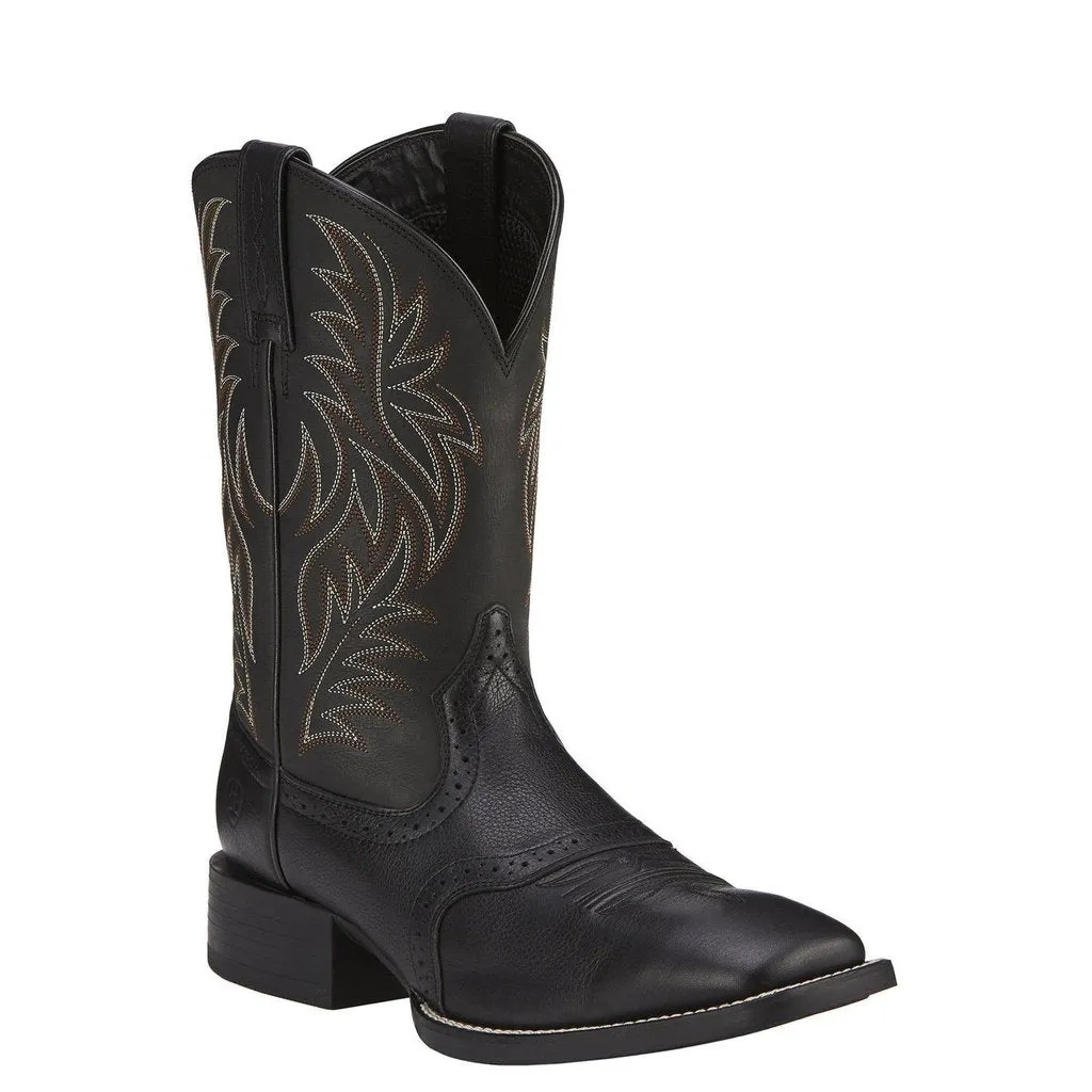 Grippy Outsole Rainy Day Commuter Fashion Accessory Ariat Men's Sport Western Boots Style 10016292