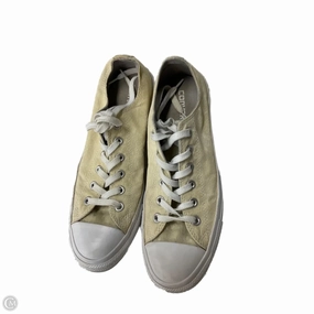 Ankle Support Shoes Sneakers By Converse In Cream, Size: 10