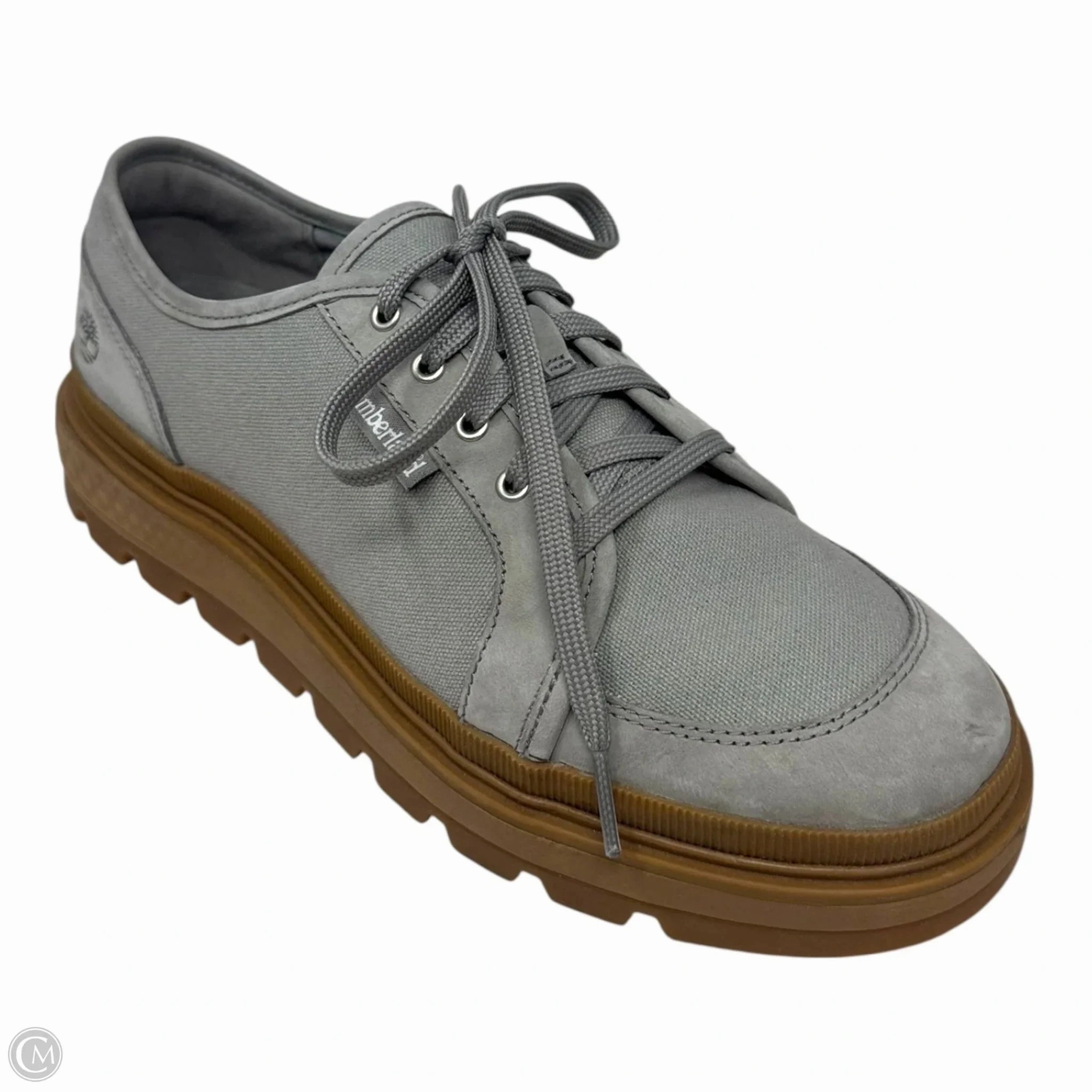 Quiet Step Canvas Shoes Sneakers By Timberland In Grey, Size: 10