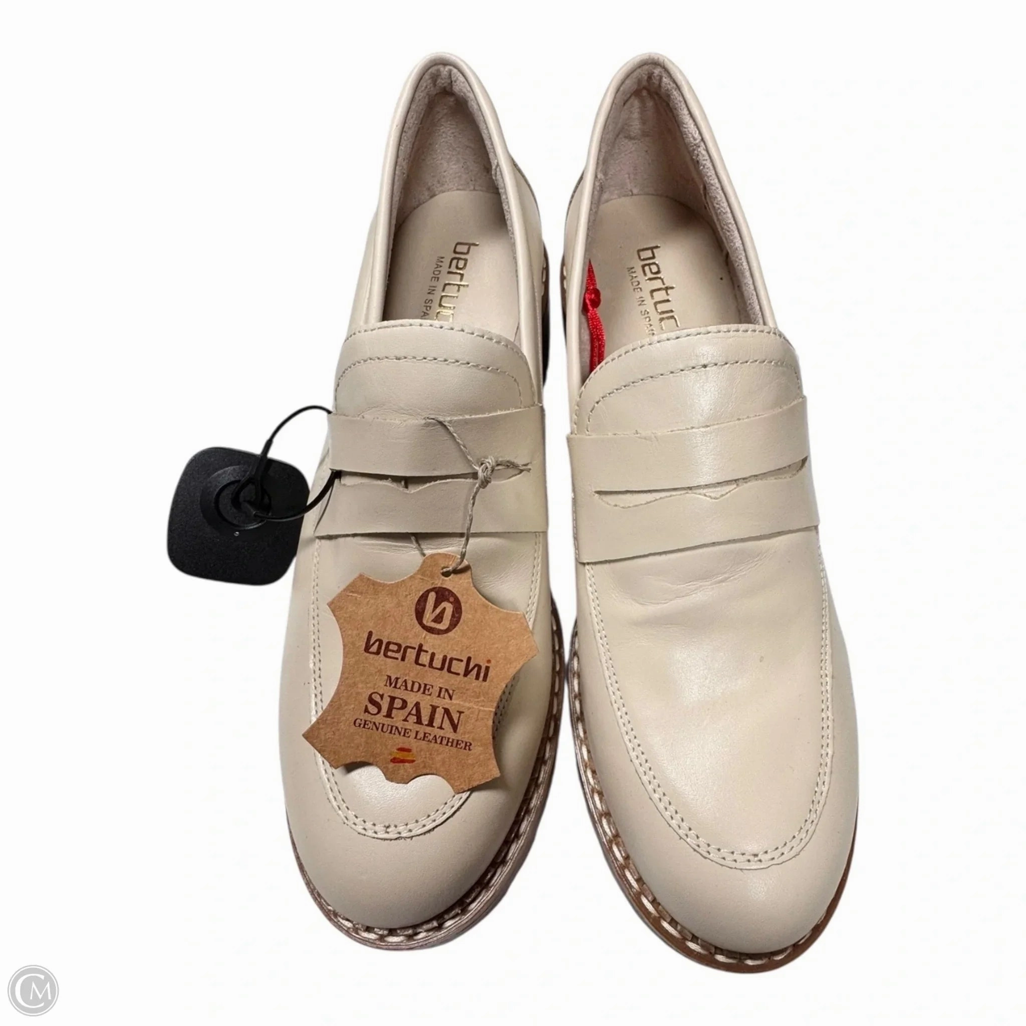 Shoes Heels Block By BERTUCHI In Tan, Size: 9.5 Cozy Heels