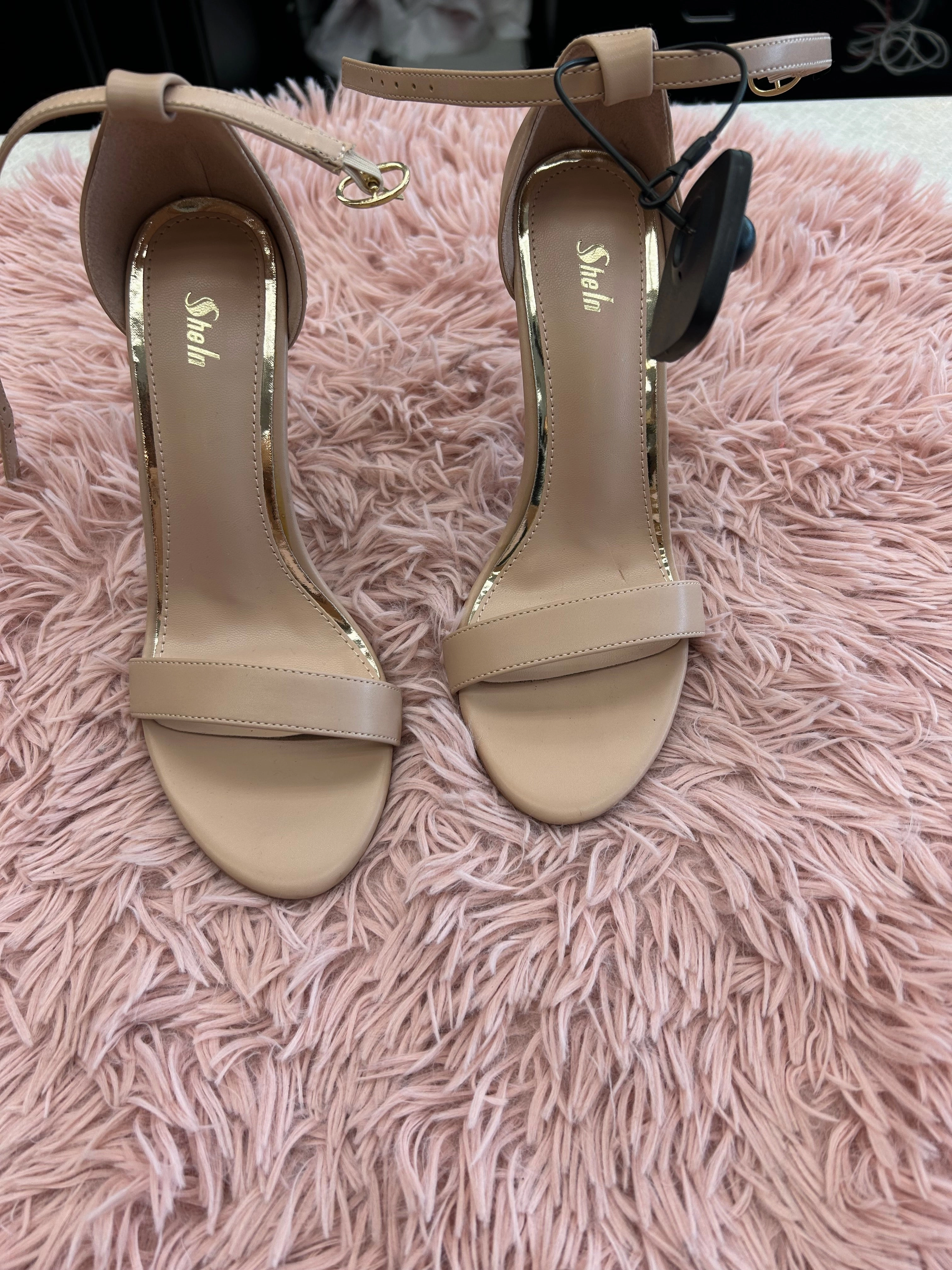 Holiday Heels Timeless Footwear Shoes Heels Stiletto By Shein In Nude, Size: 6.5