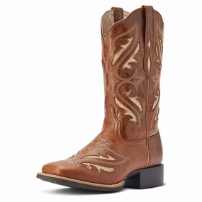 Cozy Feel Ariat Ladies Round Up Bliss Western Boot Style 10042446