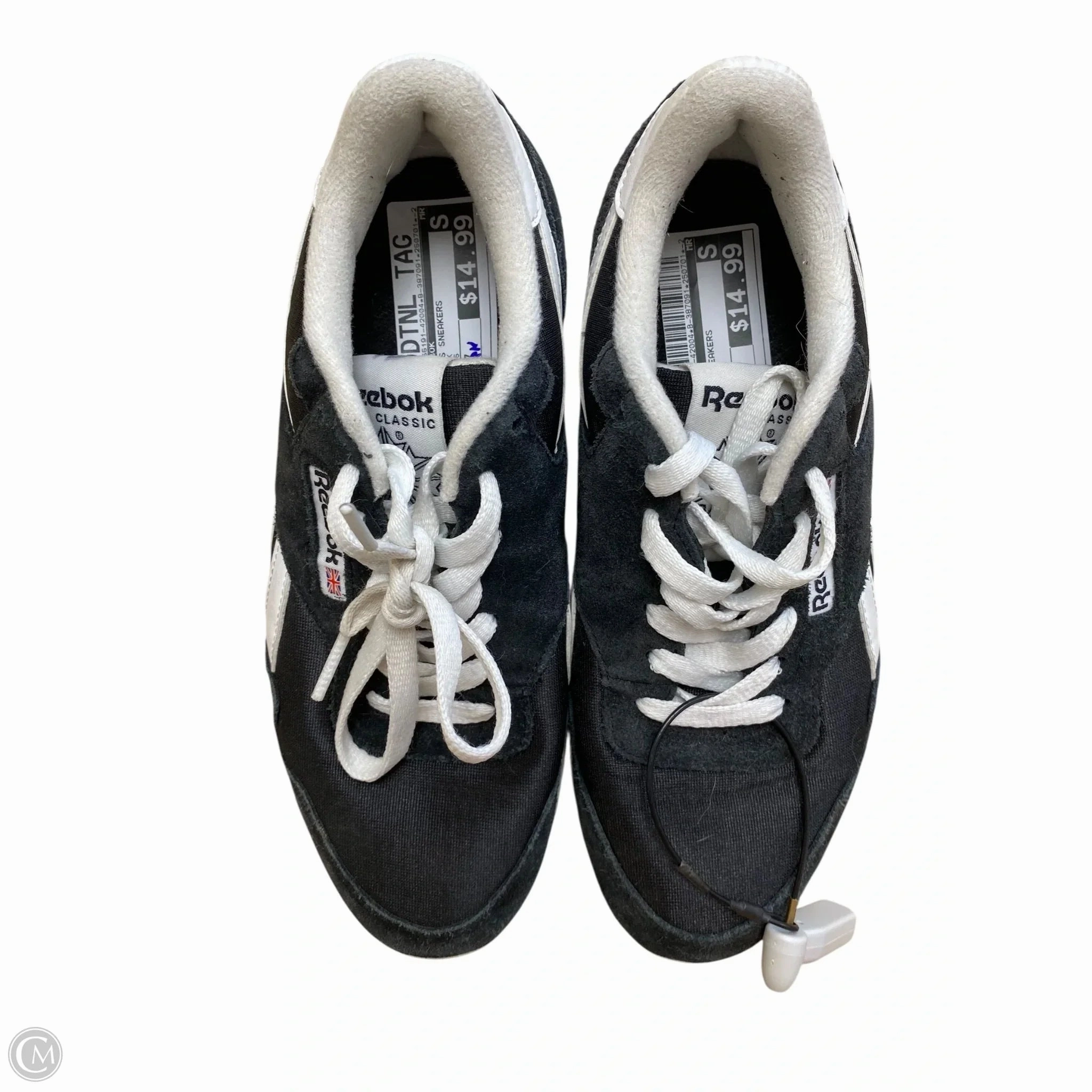 Cushioned Run All Day Shoes Sneakers By Reebok In Black, Size: 7