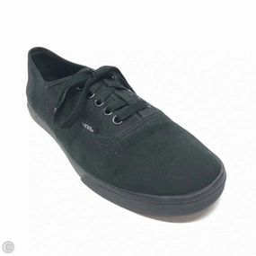 Shoes Sneakers By Vans In Black, Size: 10 Comfort Insole Stretch Entry