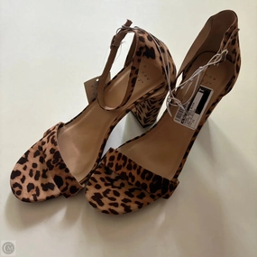 Impact protection Wedding Reception Shoes Shoes Heels Block By A New Day In Leopard Print, Size: 11