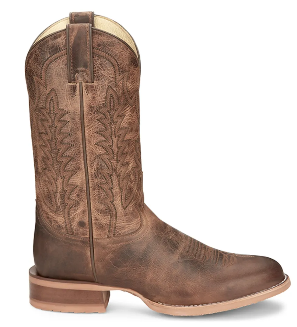 Comfortable Footwear Wool blend JUSTIN MENS CLANTON ROUND TOE WESTERN BOOTS STYLE CJ2045