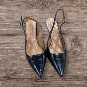 Narrow Fit Shoes Heels Stiletto By Talbots In Black, Size: 6.5