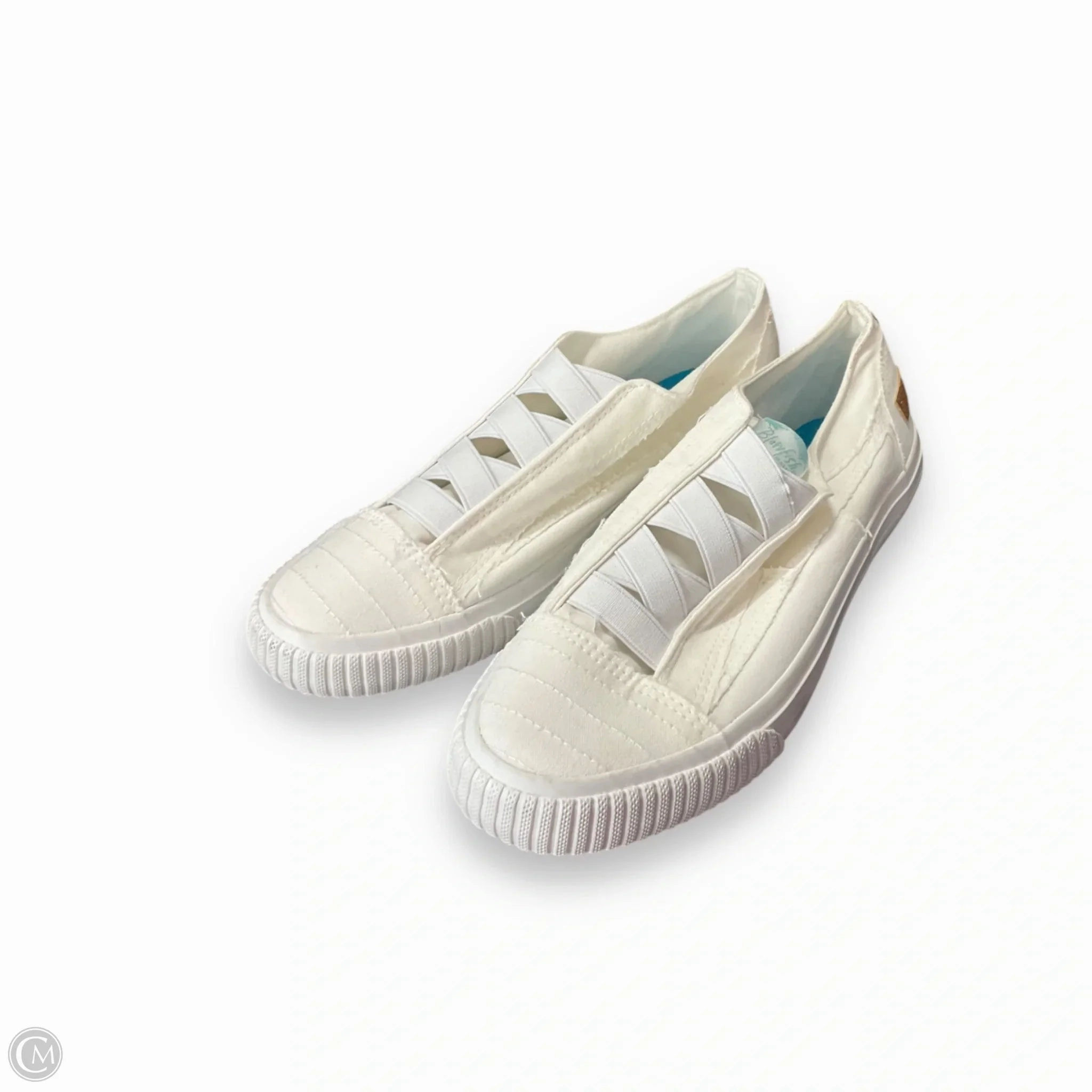 Shoes Sneakers By Blowfish In White, Size: 9 Flex Comfort Adjustable Closure