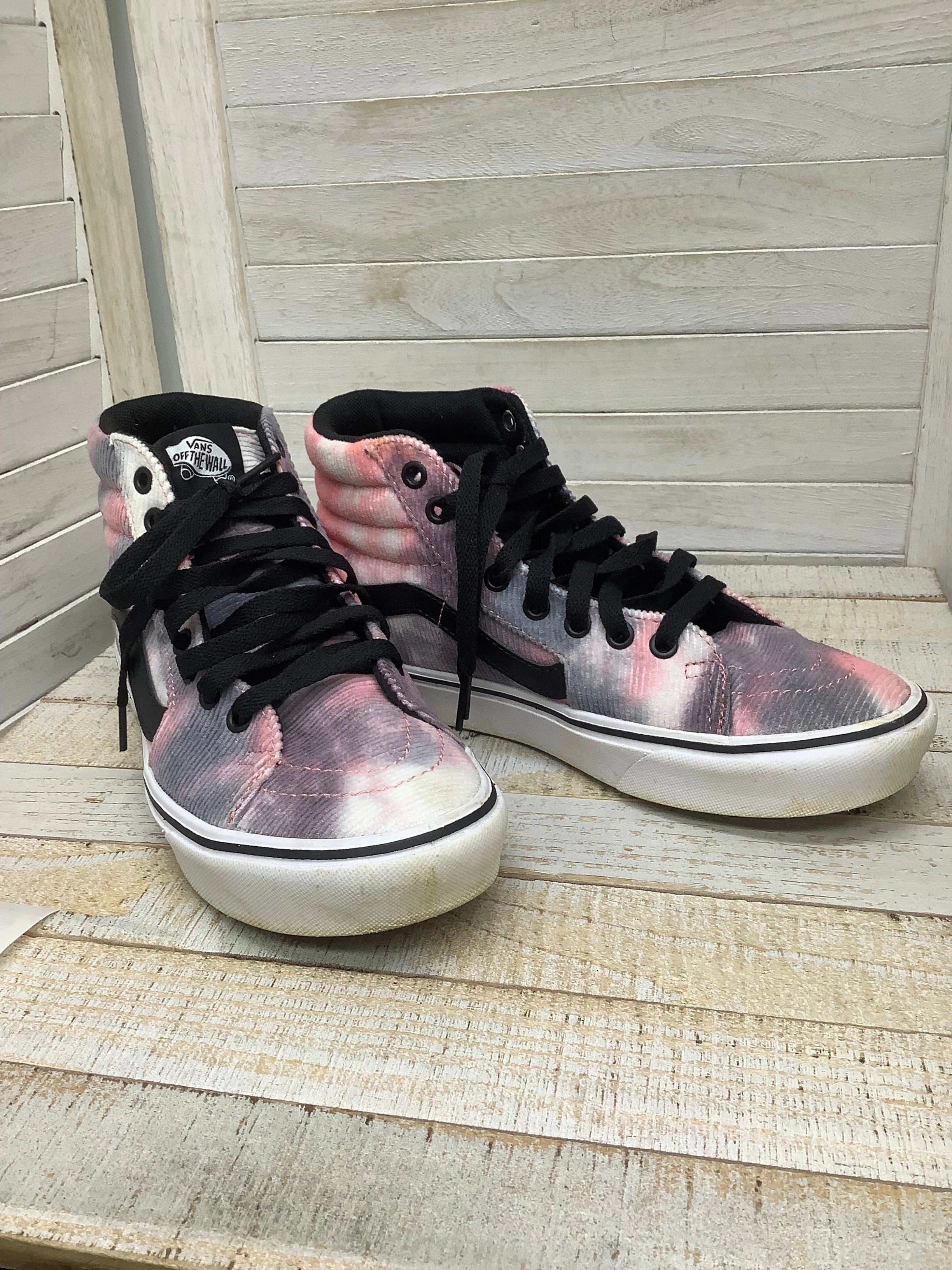 Shoes Sneakers By Vans In Tie Dye Print, Size: 8 Urban Mobility Washable