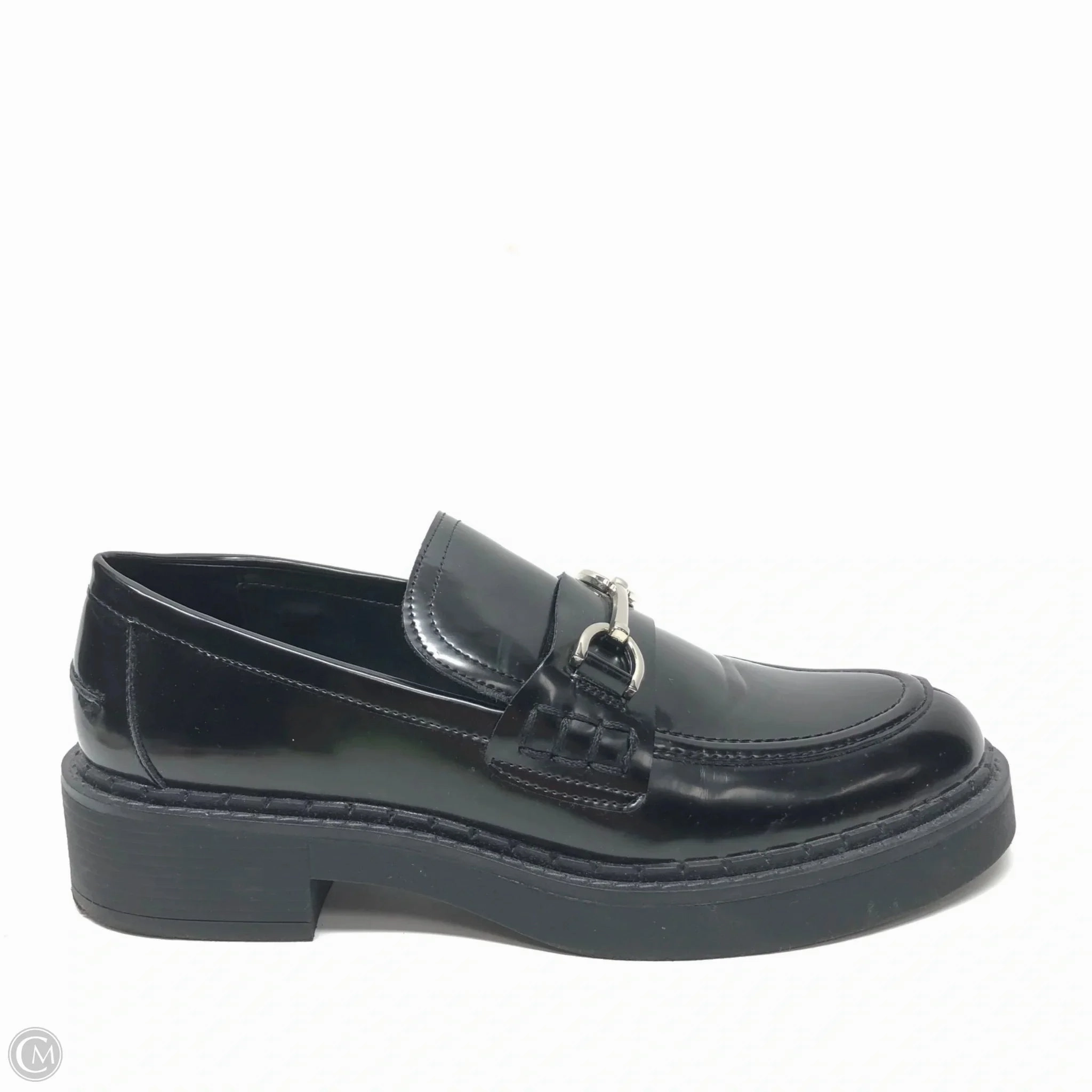 Shoes Heels Block By Zara In Black, Size: 10 Pointed Sandals Soft Leather