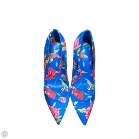 Shoes Heels Stiletto By Aldo In Floral Print, Size: 10 Closed Toe Shoes