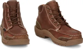 Rain Ready Justin Mens Corbett Alloy Toe Waterproof Work Boots Style SE253