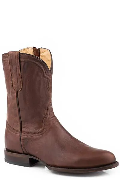Stetson Mens Rancher Zip Boots Style 12-020-7608-3775 Daily Rugged light texture
