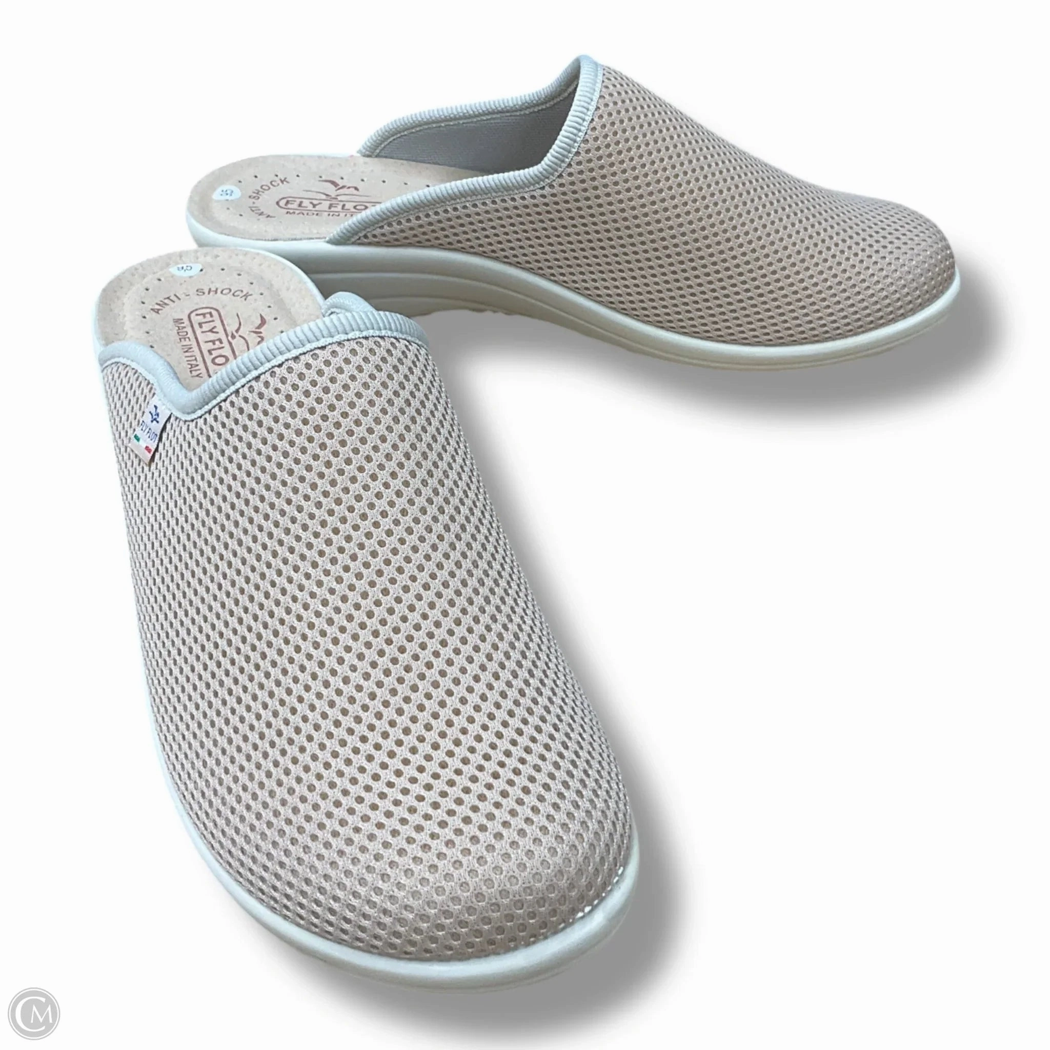 Shoes Heels Block By Cmb In Tan, Size: 9.5 Cushioned Sole