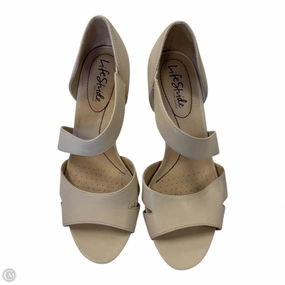 Boho Style Heels Classic Shoes Heels Stiletto By Life Stride In Cream, Size: 8