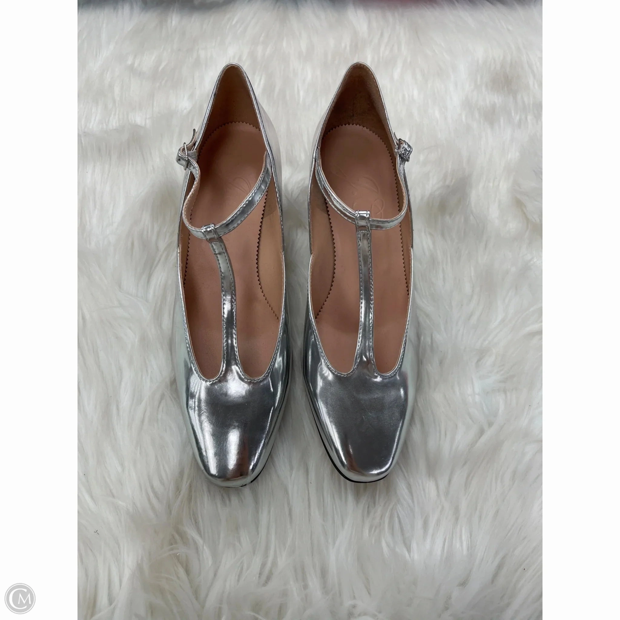 Shoes Heels Block By J. Crew In Silver, Size: 9 Wedding Day Heels Timeless Sandals