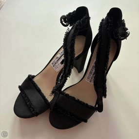 Easy to Wear Sophisticated Shoes Heels Block By Nine West In Black, Size: 8