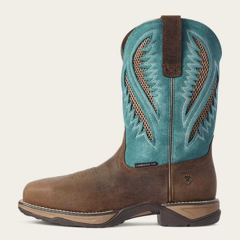 Ariat Ladies Anthem VentTEK Composite Toe Work Boot Style 10031663 Hiking Trail