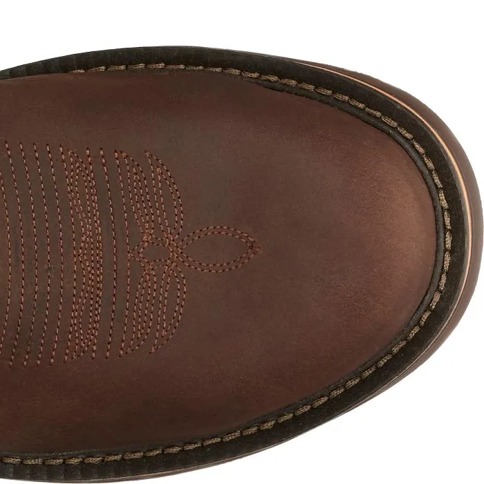 Pull Tab JUSTIN MENS RESISTOR COMPOSITE TOE WORKBOOTS STYLE CR4008