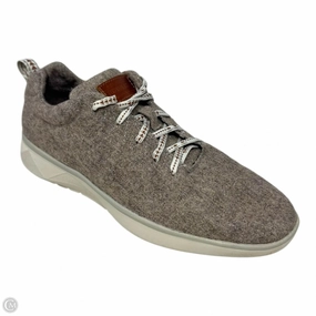 Elastic Strap Wool Shoes Sneakers By Pendleton In Tan, Size: 9